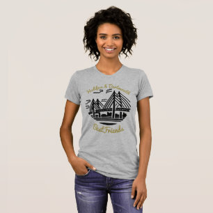 Nova Scotia Halifax Dartmouth Best friends Materni T-Shirt