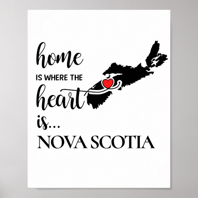 Nova Scotia home is where the heart is.. Poster (Front)