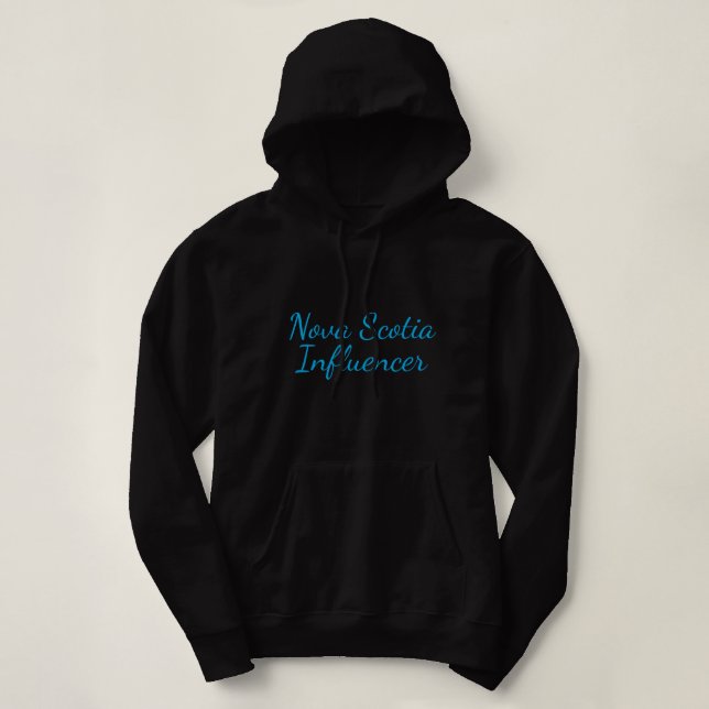 Nova scotia Influencer Customize, province or city Hoodie (Design Front)