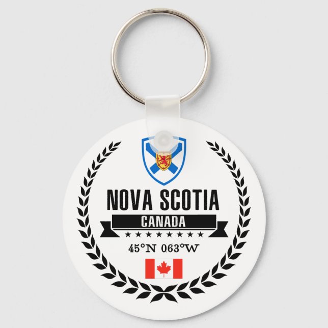 Nova Scotia Key Ring (Front)