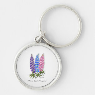 Nova Scotia Lupines Key Ring