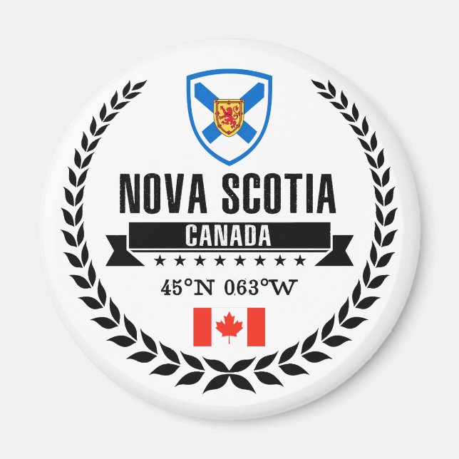 Nova Scotia Magnet (Front)