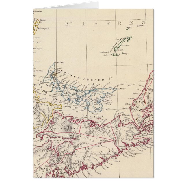 Nova Scotia, NB, Lower Canada (Front)