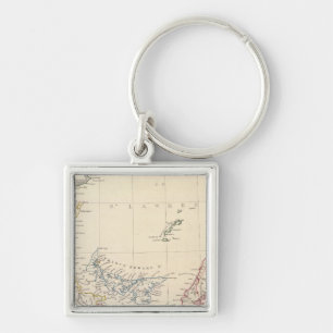 Nova Scotia, NB, Lower Canada Key Ring