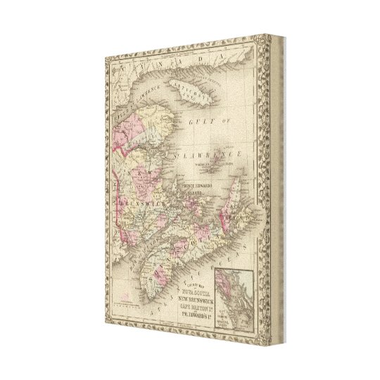 Nova Scotia, New Brunswick, Pr Edward's Id Canvas Print