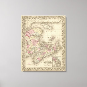 Nova Scotia, New Brunswick, Pr Edward's Id Canvas Print