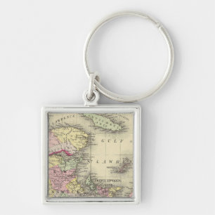 Nova Scotia, New Brunswick, Pr Edward's Id Key Ring