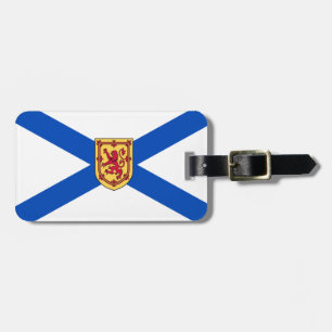 Nova Scotia Personalised Travel tag luggage