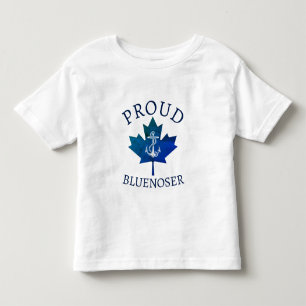 Nova Scotia Proud Bluenoser anchor maple leaf T-S Toddler T-Shirt