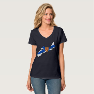 Nova Scotia shirt Halifax shirt Nova scotia map