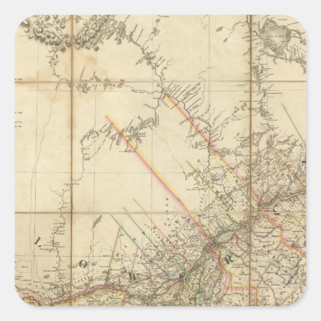 Nova Scotia Square Sticker (Front)