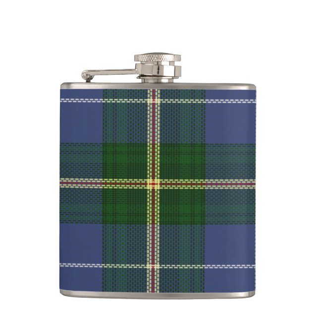 Nova Scotia Tartan flask Lighthouse Route (Front)