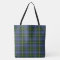 Nova Scotia Tartan Lighthouse Route tote Bag