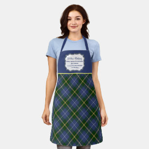 Nova Scotia Tartan Plaid Business Apron