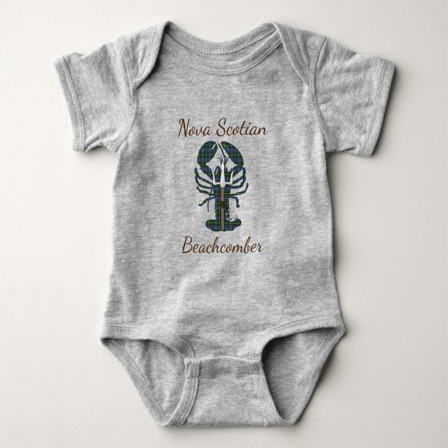 Nova Scotian beachcomber Lobster trident shirt (Front)