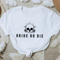 NOVA Skull Bride or Die Bachelorette Party
