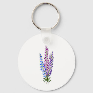 Nova Sotia Lupines Key Ring