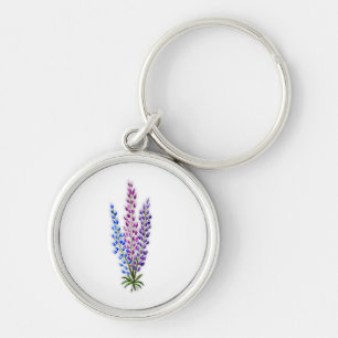 Nova Sotia Lupines Key Ring