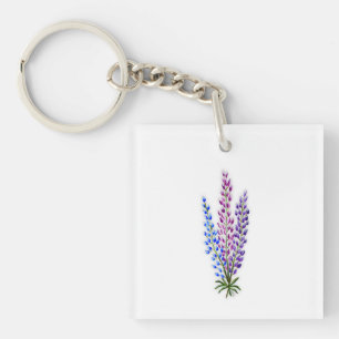 Nova Sotia Lupines Key Ring
