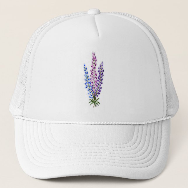 Nova Sotia Lupines Trucker Hat (Front)