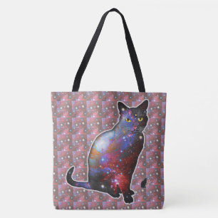 Nova Space In Cat Tote Bag