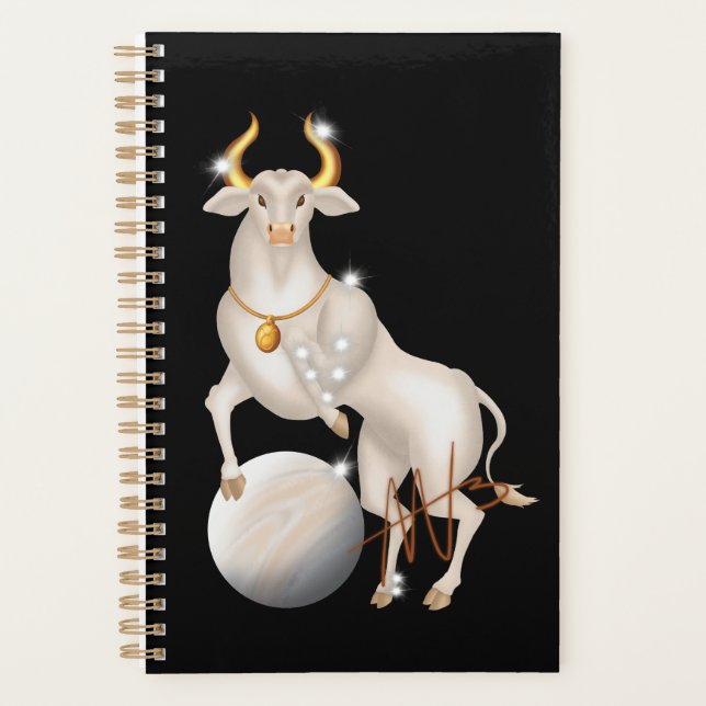 Nova Taurus Venus Zodiac Planner (Front)
