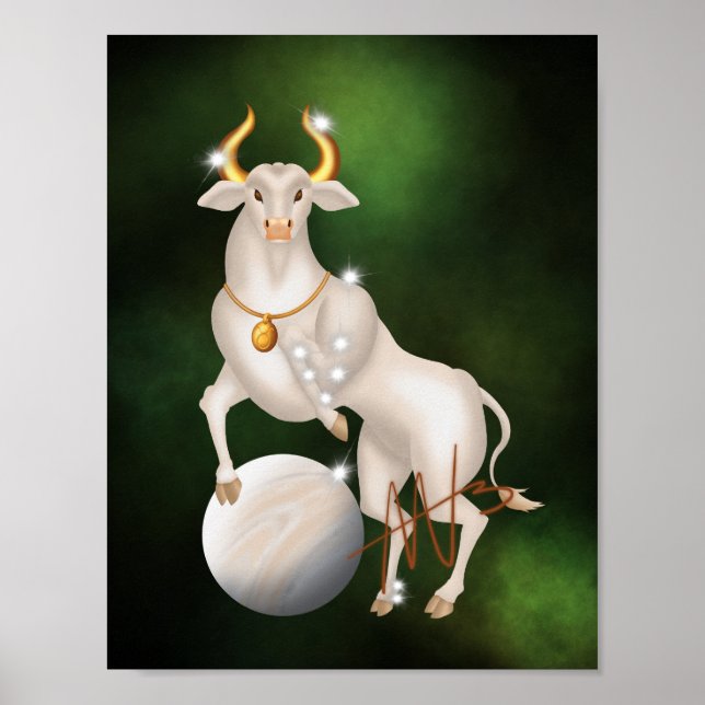 Nova Taurus Venus Zodiac Poster (Front)