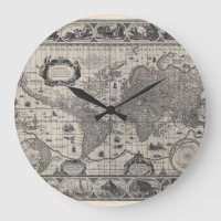 Nova totius terrarum, 1606 Antique World Map