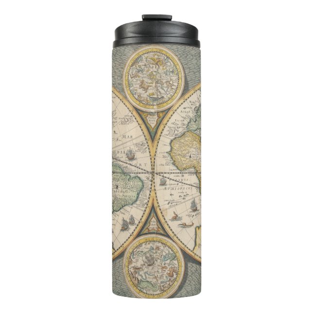 Nova Totius Terrarum Orbis Geographica Thermal Tumbler (Front)