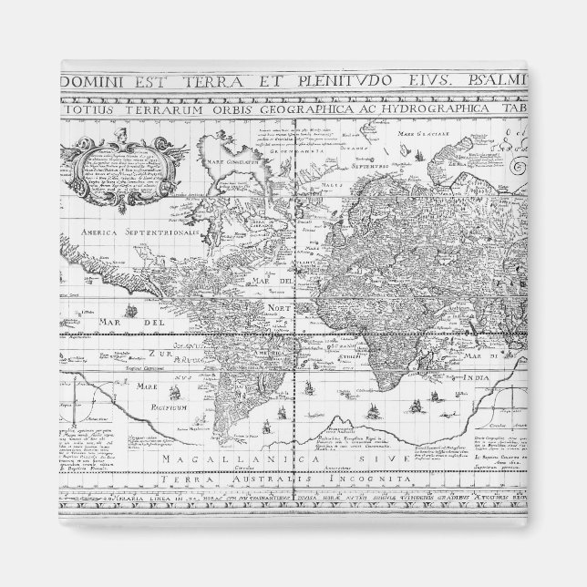 Nova Totius Terrarum Orbis Magnet (Front)