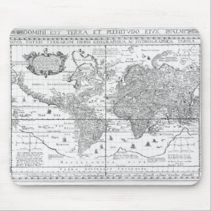 Nova Totius Terrarum Orbis Mouse Mat