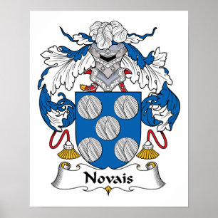Novais Family Crest Poster