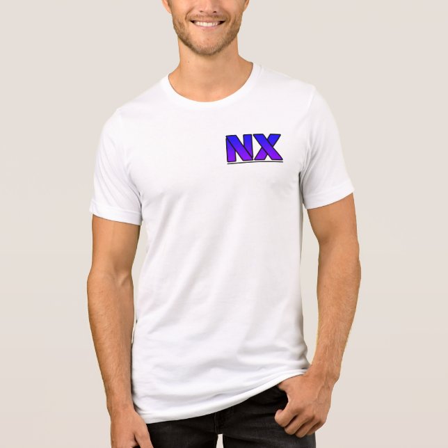 novarix t-shirt Tri-Blend shirt (Front)