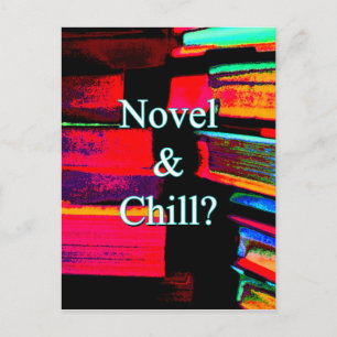 Novel And Chill? Postcard
