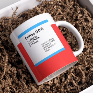 Novel Caffeine DMEM coffee mug