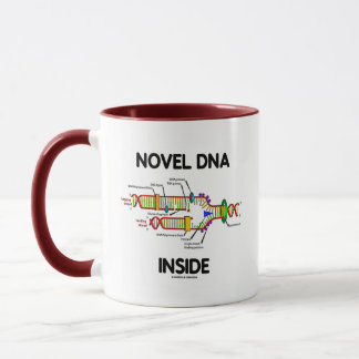 Novel DNA Inside (Molecular Biology Humour) Mug