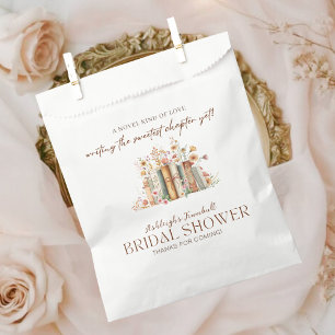 Novel Kind of Love Storybook Floral Bridal Shower Favour Bags