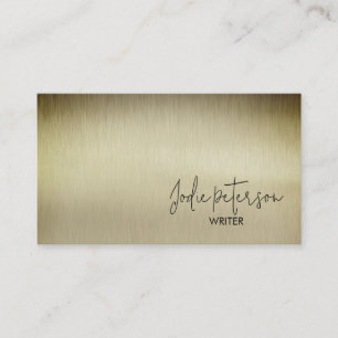 Novelist Writer Author Business Card