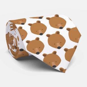 Novelty Bear Animal Tie