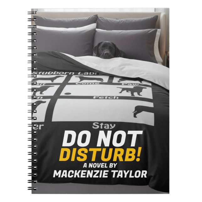 Novelty Book Cover Personalised With Own Text (Front)