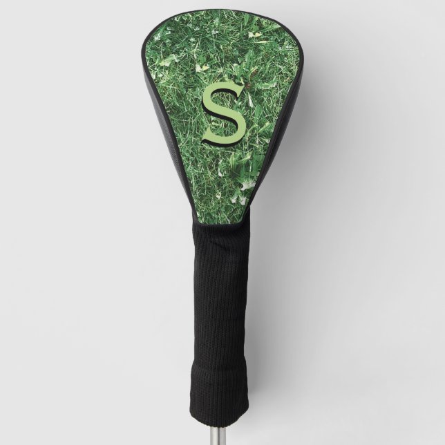Novelty Design Summer Grass Golf Head Cover (Front)
