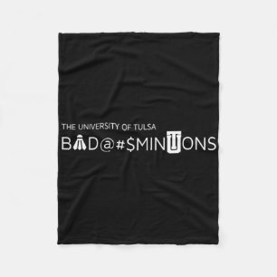 Novelty Dminton Team  Fleece Blanket