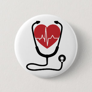 Novelty Doctor Nursing Practitioner Gift Cool  6 Cm Round Badge