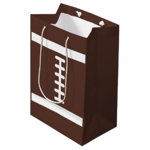 Novelty Football Medium Gift Bag