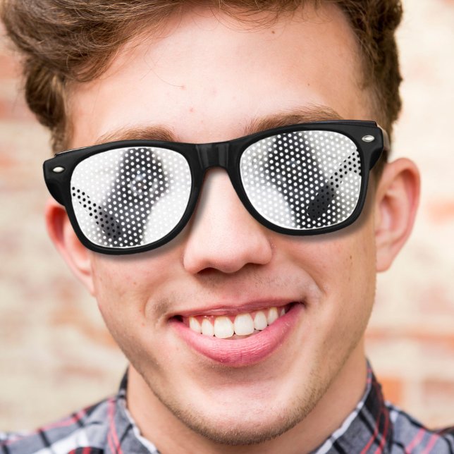 novelty funny panda eyes retro sunglasses (novelty funny panda eyes retro sunglasses)