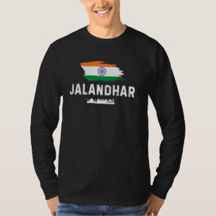 Novelty Jalandhar City India Travelling Vacations T-Shirt