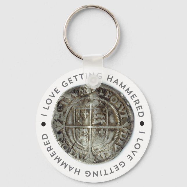 Novelty metal detecting key chain (Front)