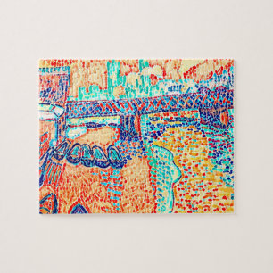 Novelty Modern Abstract Art Deco Multi Colour Jigsaw Puzzle