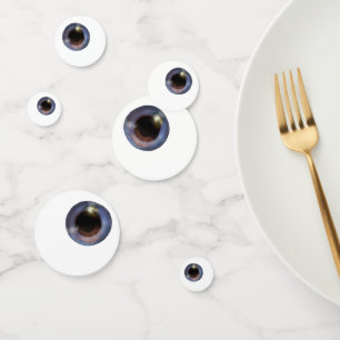 Novelty Silly Blue Eye Eyeball Halloween Confetti