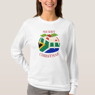 Novelty   SOUTH AFRICA   Christmas Pudding T-Shirt